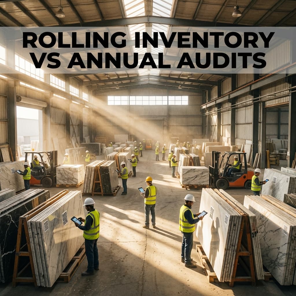 Rolling Inventory vs. Annual Audits: Which is Better?