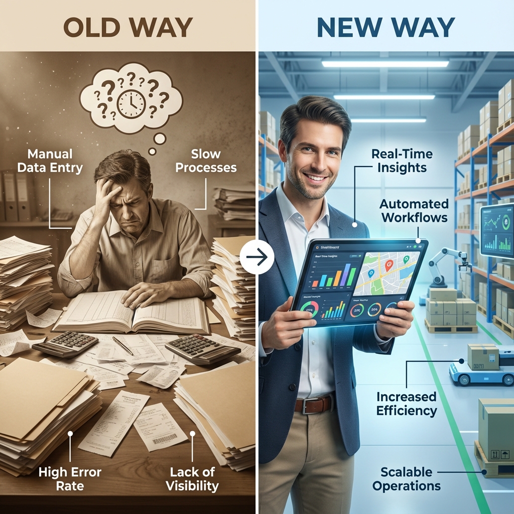 Cloud vs Manual Inventory Management Comparison